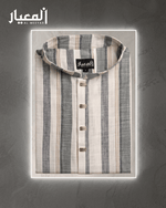 Al Meeyar Premium Multi-Stripe Mens Panjabi